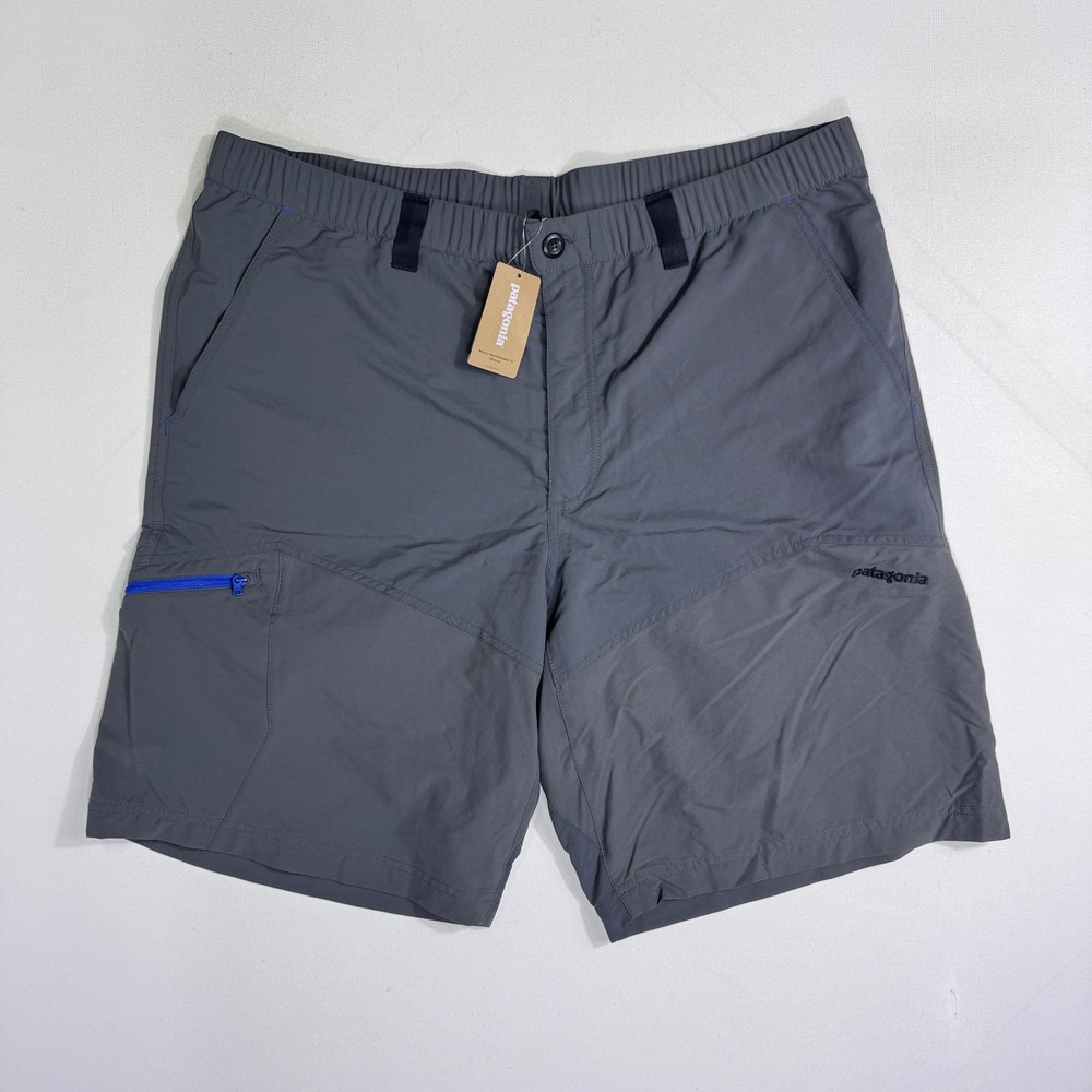 Patagonia Guidewater II Shorts Forge Grey Men's XL 82112 Hiking Fish Outdoor NWT